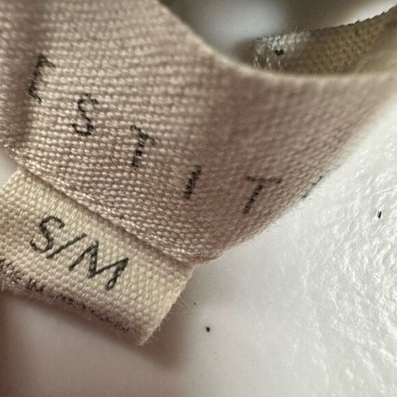 NWOT Love Stitch Women’s Green FloralSpaghetti Strap Max With Leg Slit- Size S/M - Picture 5 of 10